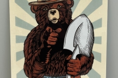 Smokey Bear Desktop Design #2